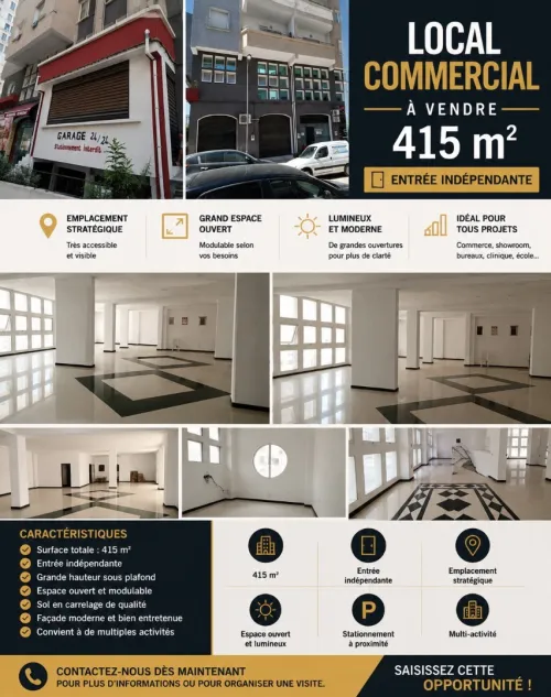 Vente Local Alger Belouizdad