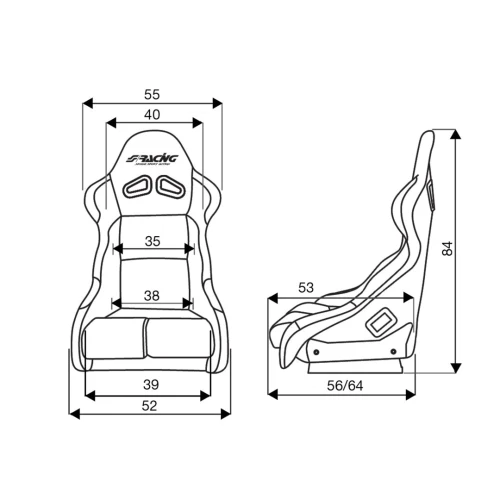 SIÈGE BAQUET DAMON SRS/6N