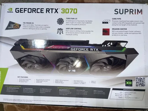 msi suprim rtx 3070