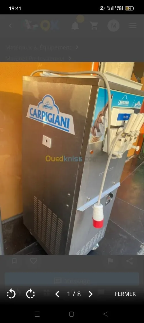 Machine a crème et glace