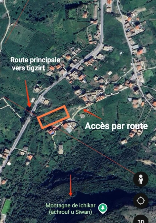 Vente Terrain Tizi Ouzou Makouda