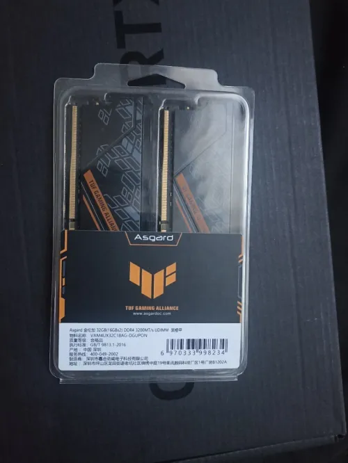 Asgard TUF Series DDR4 RAM PC 32GB (16GB X 2) 3200MHz