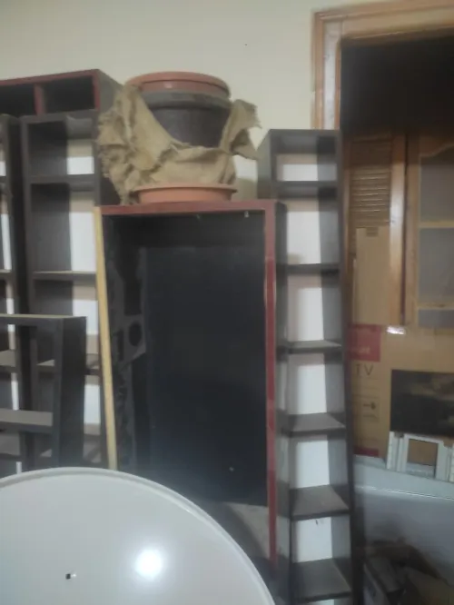 Vente étagère en bois 