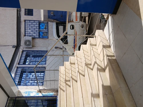 garde corps et rampe escalier inox