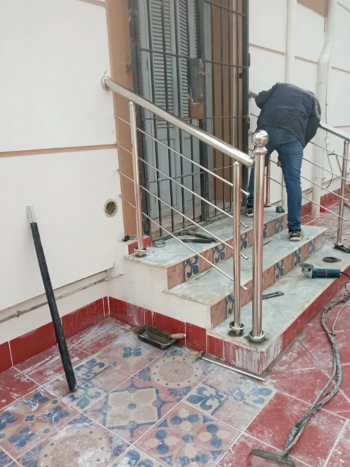 rampe escalier inox et garde corps ino