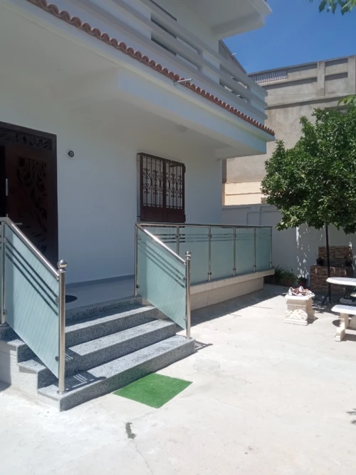 Rampe d'escalier inox et garde corps  
