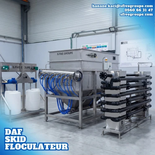 |Système DAF (Dissolved Air Flotation)