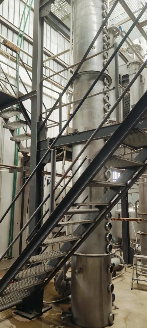 Collone de distillation