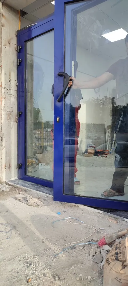 Perte aluminium blindé avec lecteur carte cib