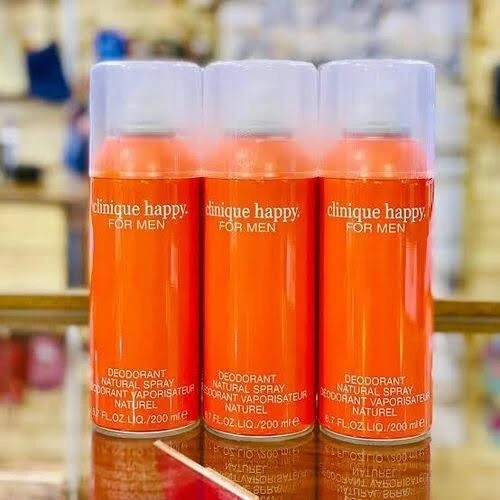 Déodorant Natural Spray Clinique Happy for men 200ml Original