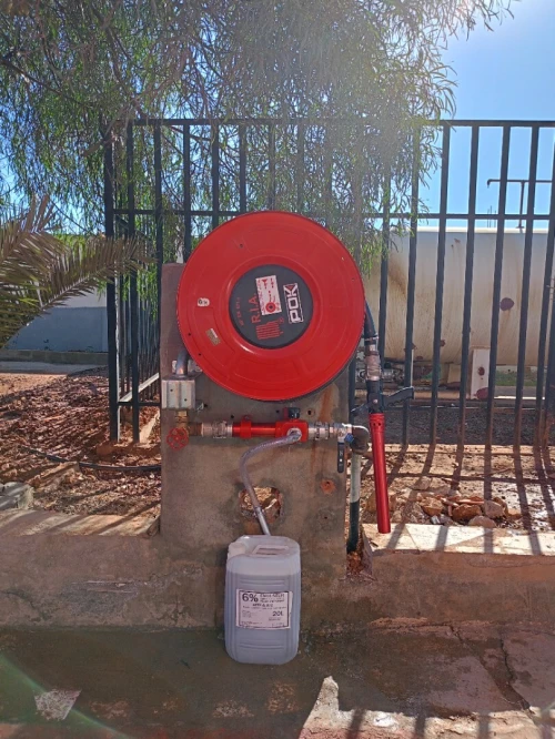 Installation réseau anti incendie