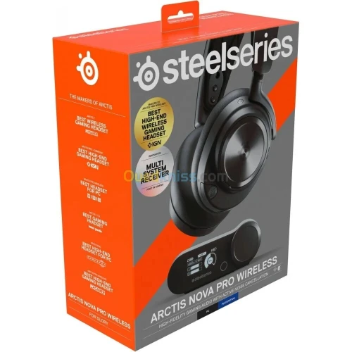 Steelseries Arctis Nova Pro Wireless white/black ps5 xbox pc