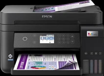 EPSON ECOTANK L6370 IMPRIMANTE MULTIFONCTION ADF RECTO VERSO AUTOMATIQUE WIFI PRECISIONCORE BLACK