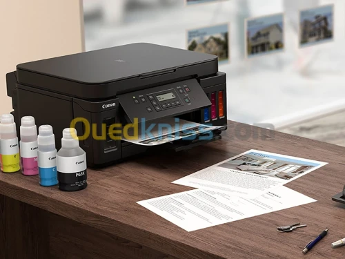 Canon Multifonction PIXMA G6040 À Réservoirs Wifi et Ethernet