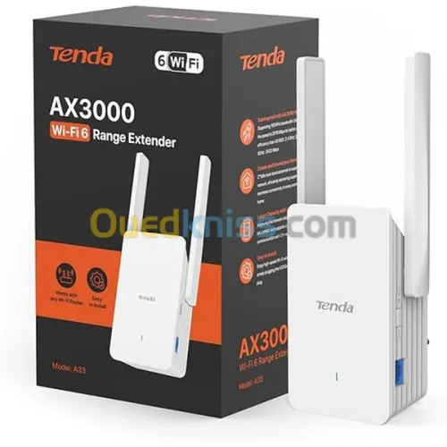 Point d'acces TENDA A33 AX3000 WIFI6