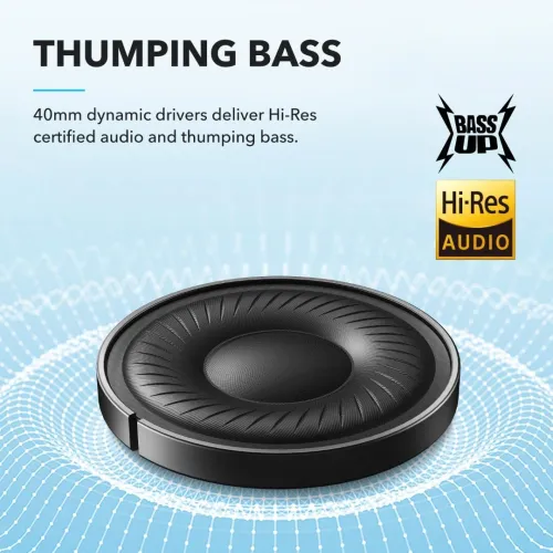 Used Soundcore Anker Q20i Casque hybride à réduction active du bruit