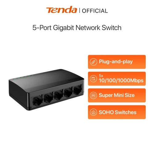 SWITCH GIGABIT 5P TENDA