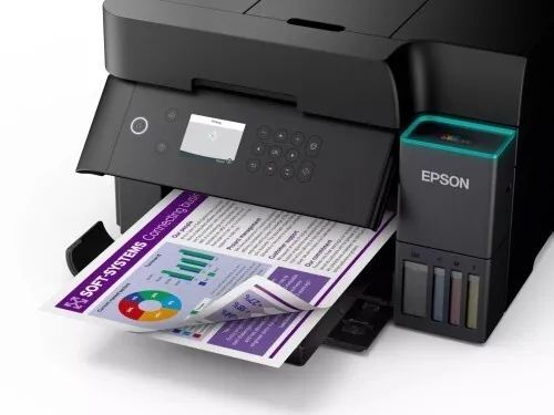 EPSON ECOTANK L6370 IMPRIMANTE MULTIFONCTION ADF RECTO VERSO AUTOMATIQUE WIFI PRECISIONCORE BLACK