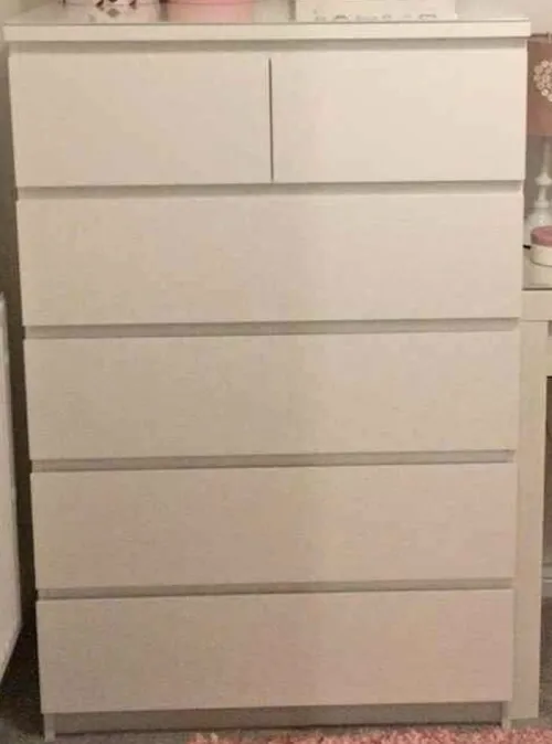 Commode 5 terroirs blanche