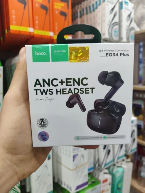 Hoco EQ34 Écouteurs Sans-Fil Earbuds Avec Écran Tactile LED & Bluetoot... 2 800DA
