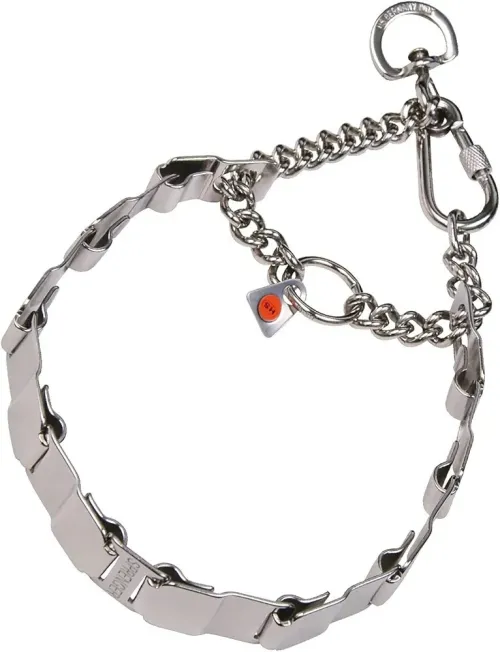 Le  colliers pour chien de la marque HS (Herm. Sprenger) Collier d'éducation et de dressage a base d'acier inoxydable