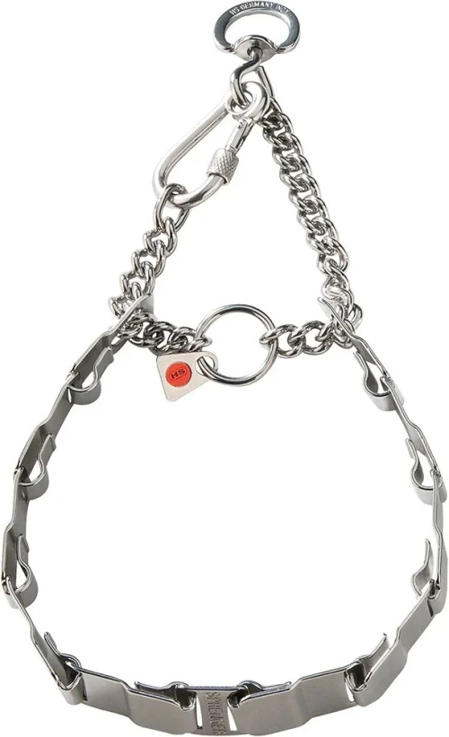 Le  colliers pour chien de la marque HS (Herm. Sprenger) Collier d'éducation et de dressage a base d'acier inoxydable
