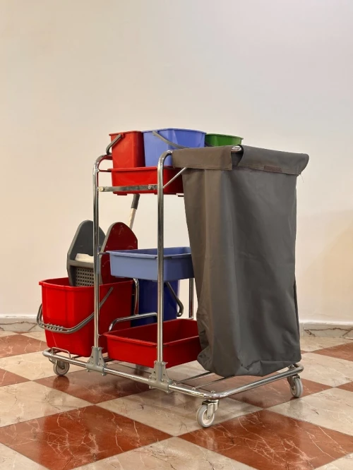 Chariot de nettoyage industriel multi fonction KHA 3101