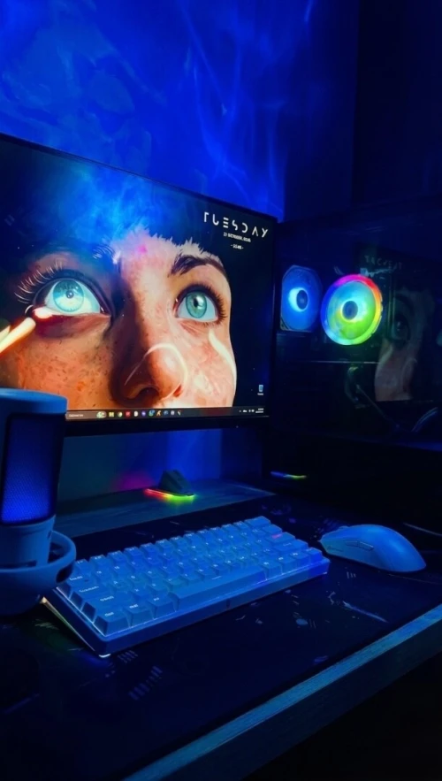 PC Gamer RX 6600 + Écran 180Hz + Pack Gaming