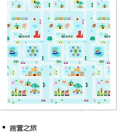  Le tapis de rampement en mousse EPE veille sur chaque instant de l'épanouissement de bébé!.