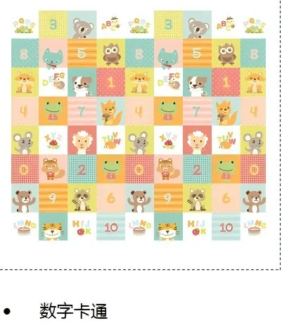  Le tapis de rampement en mousse EPE veille sur chaque instant de l'épanouissement de bébé!.