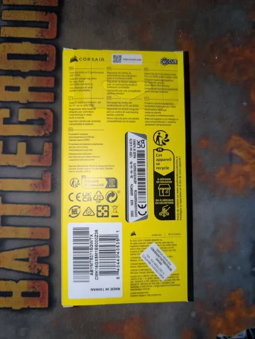 RAM CORSAIR DDR5 16GO CL36 6000MHz