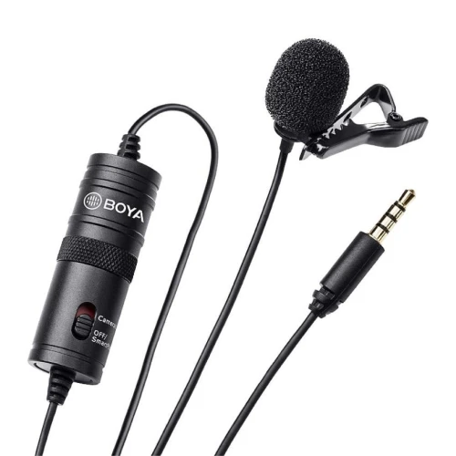 lavalier microphone micro cravate boya by-M1