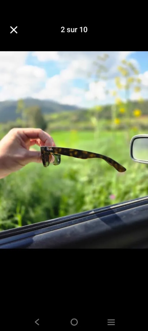 Lunettes ray ban bl original