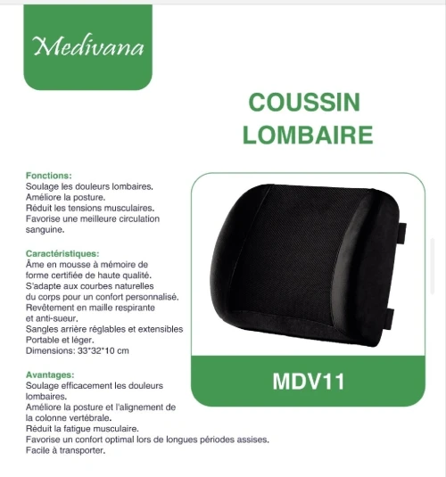 Coussin lombaire