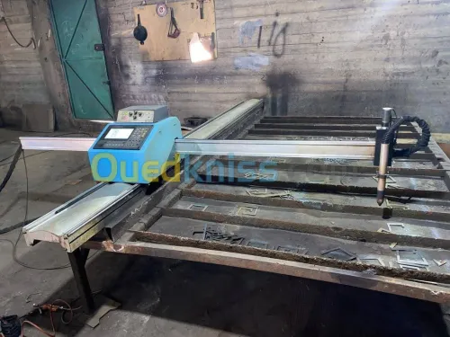 للبيع: ورشة حدادة وتقطيع فني بـ CNC Plasma