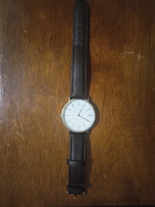 Montre Krontaler Homme , bracelet cuir