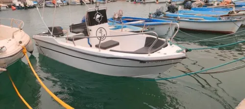 HORS BORD COQ POLYOR 4M90 MOTEUR YAMAHA 60CH 2 TEMPS AUTOLUBE 
