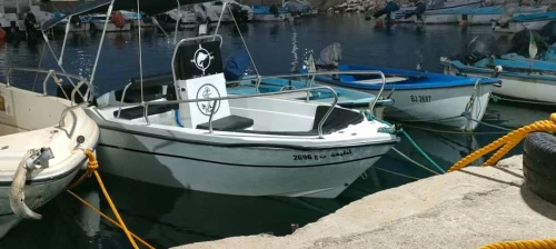 HORS BORD COQ POLYOR 4M90 MOTEUR YAMAHA 60CH 2 TEMPS AUTOLUBE 