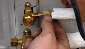 Installation climatiseur 