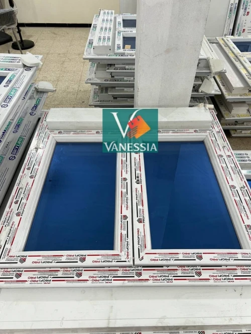 Fenêtre Ouvrante Avec Rideau En Pvc Profi Pro Verre Stop Sol Fumé