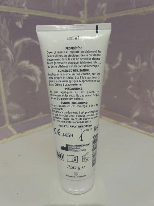 DEXERYL CREME TRAITEMENT DES SECHERESSES CUTANEES 250 G