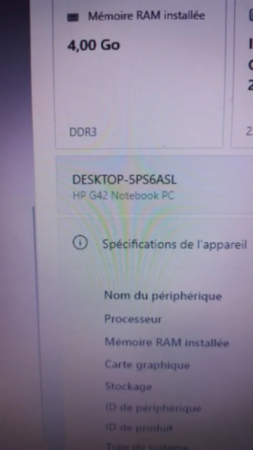 Hp g42 notebook