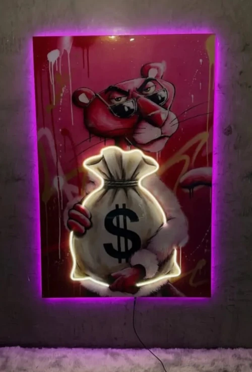 Cadre neon led