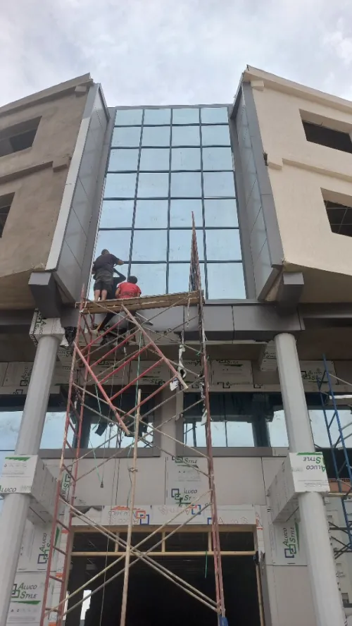 Alucobond mûr rideau 