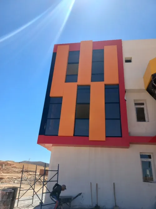 Alucobond mûr rideau 