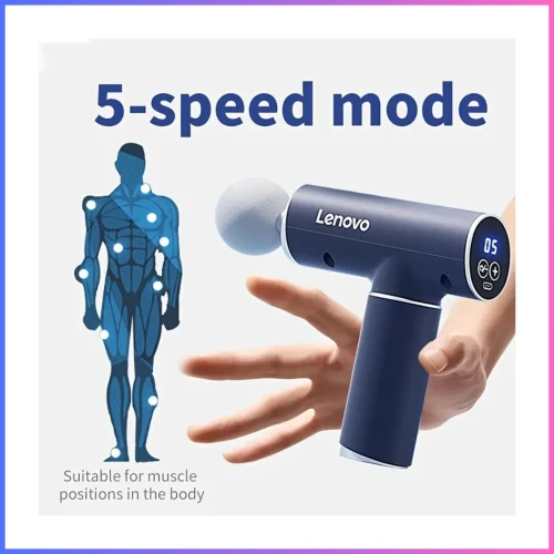 Massage Gun Lenovo Professional 6 Heads