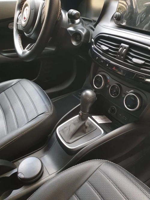 Driver with car fiat tipo 2024