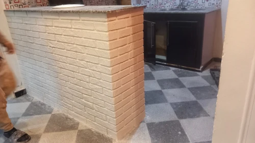 Fausse brique et monocouche 