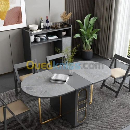 Table de Salon 6 chaises طاولة غرفة الأكل ل 6 أشخاص
