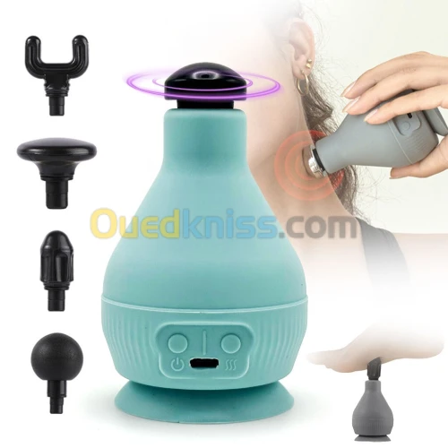 Appareil de Massage Multifonctions مدلك متعدد الرؤوس